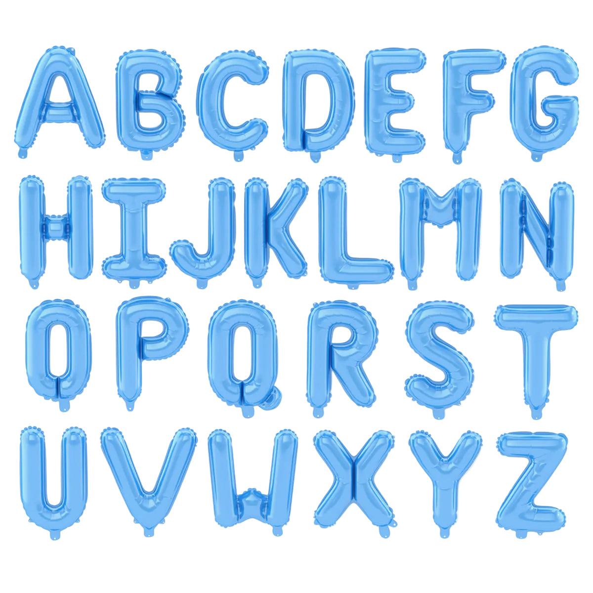 Globo Foil Letras 40cm (16") Azul