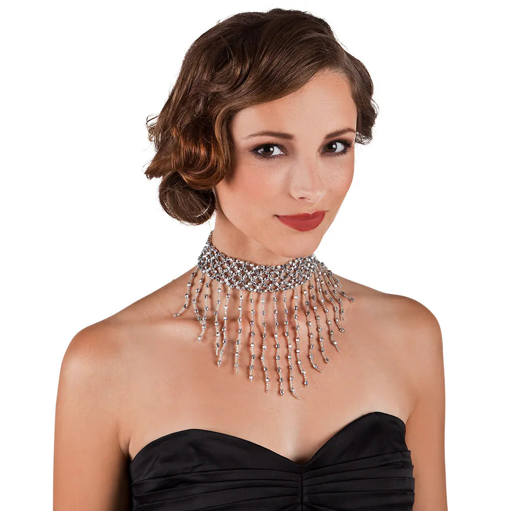 Gargantilla Flapper con Flecos