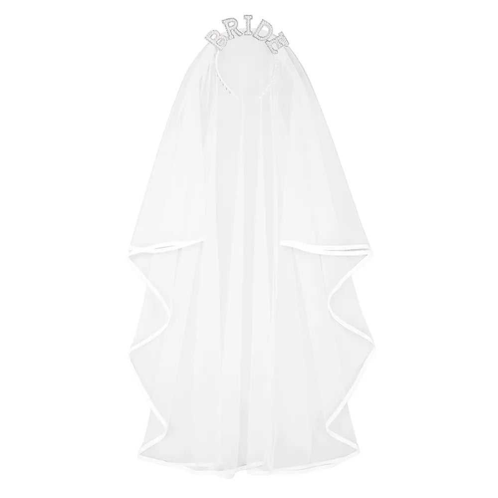 Tiara Novia con Velo