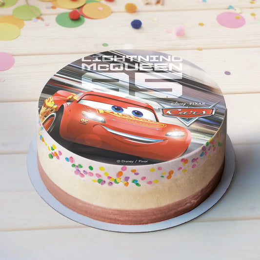 Oblea Comestible Cars 3 para Tarta | deKora 20cm