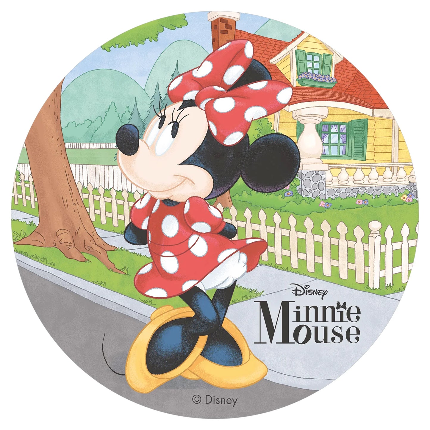 Oblea Comestible Minnie Mouse para Tarta | deKora 20cm