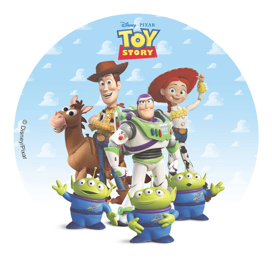 Oblea Comestible Toy Story para Tarta | deKora 20cm