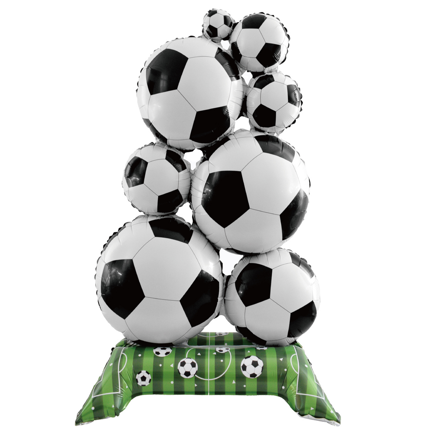 Globo Foil con Base Fútbol 56x98cm