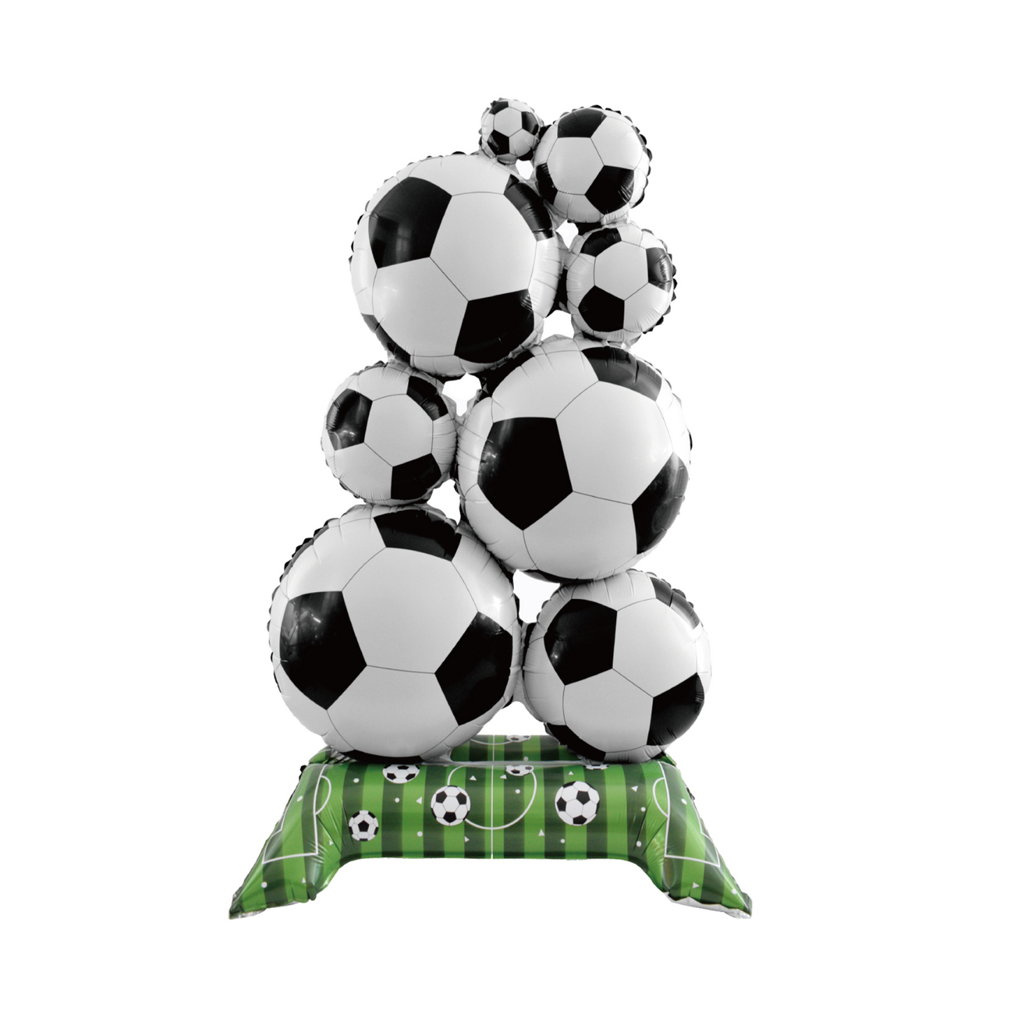 Globo Foil con Base Fútbol 56x98cm