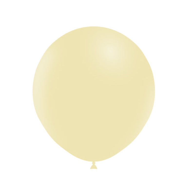 Globo Balloonia Liso Vintage 18" / 45 cm – Pack 10 uds - V04-mostaza - imagen 4