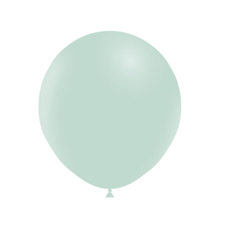 Globo Balloonia Liso Vintage 18" / 45 cm – Pack 10 uds - V05-azul vintage - imagen 3