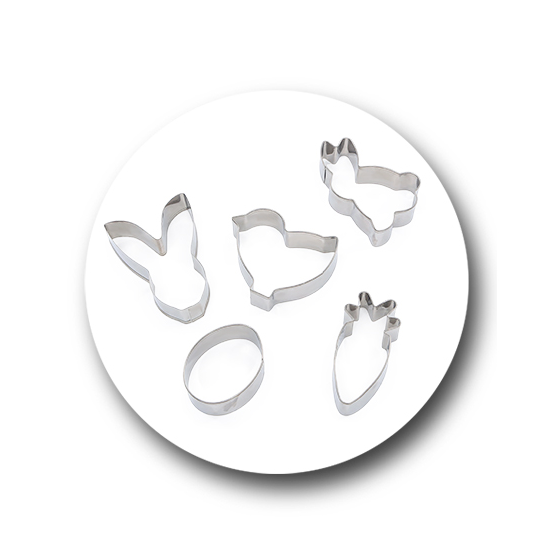 SET MOLDE REPOSTERIA PASCUA 5uds