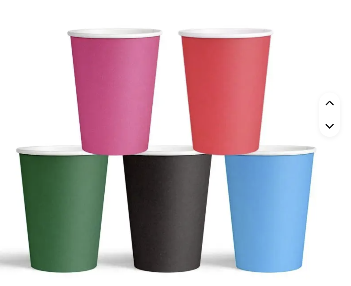 Vasos Papel Liso 200ml 8uds