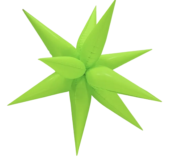 Globo Foil Estrella Multipuntas 66cm