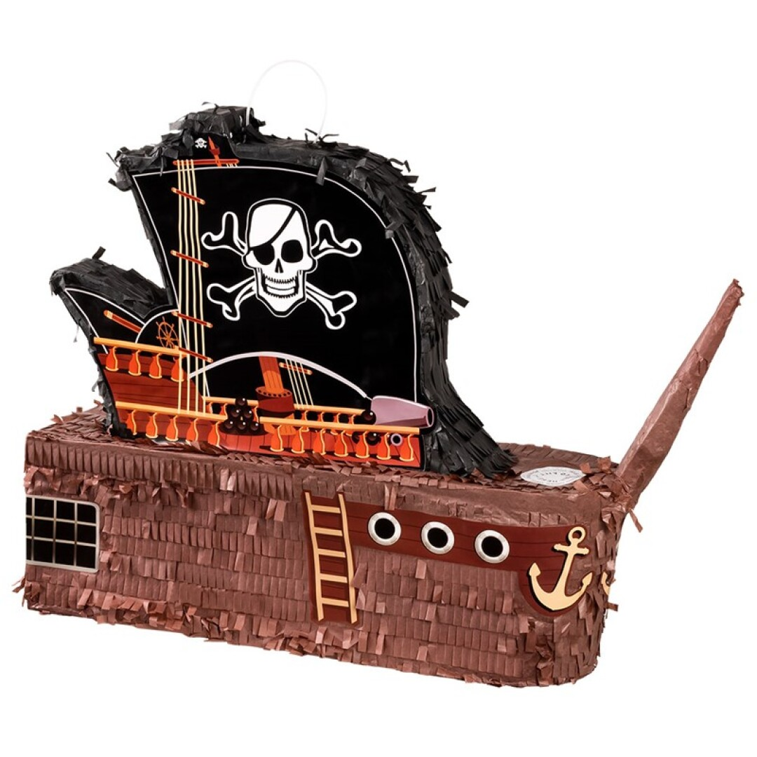 PIÑATA BARCO DE PIRATA (59 x 44 x 15 cm)