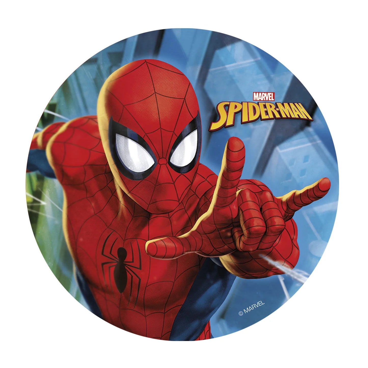 Oblea Comestible Spider-Man para Tarta | deKora 20cm