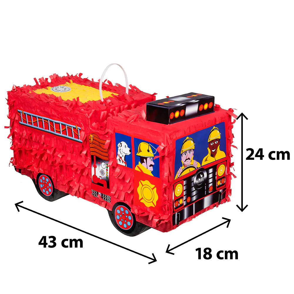 PIÑATA BOMBERO (43 x 24 x 18 cm)