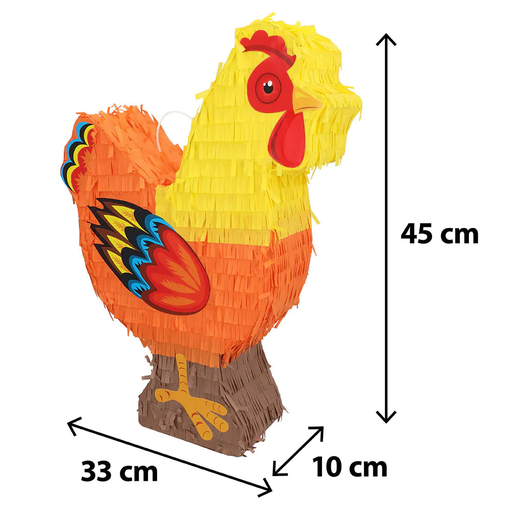 Piñata Gallo 45 x 33 cm