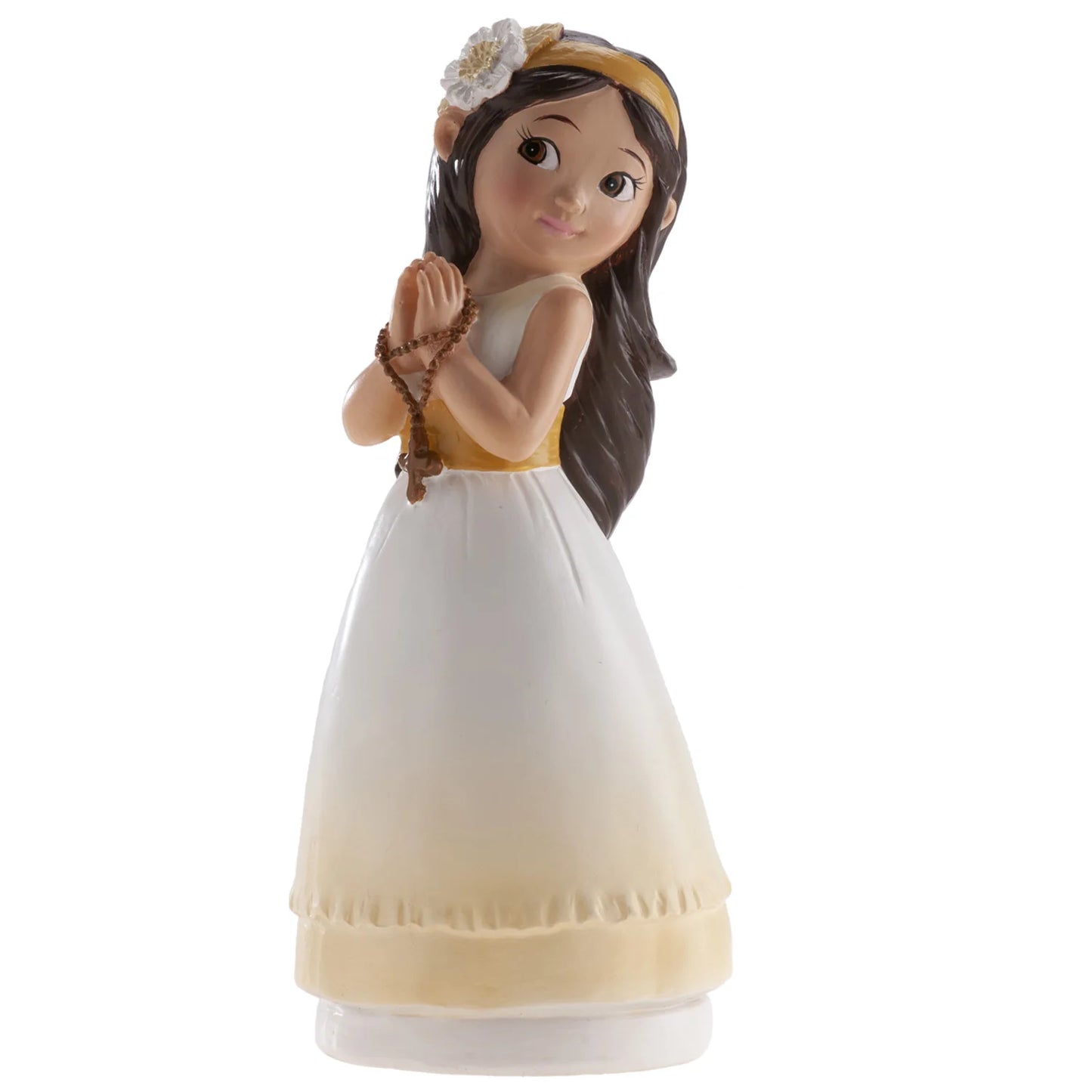 Figura Tarta Niña Comunión Belén 16 cm