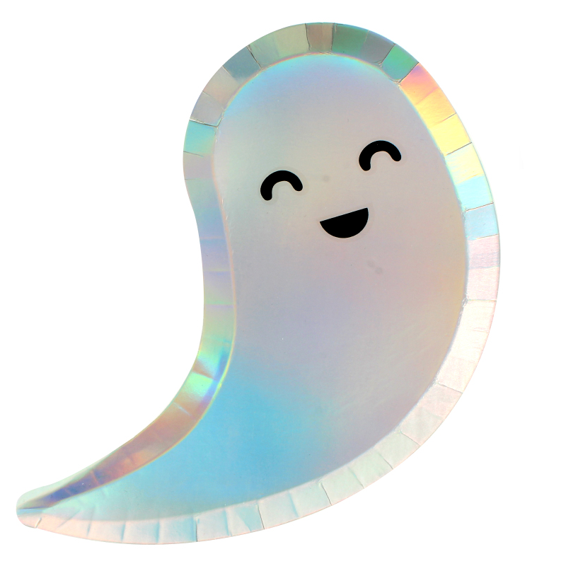 Platos Iris Ghost Halloween 23 cm Pack 6 ud