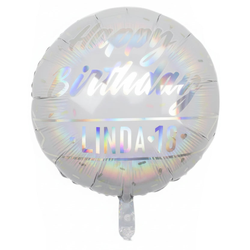 Globo Láser Feliz Cumpleaños 58 cm