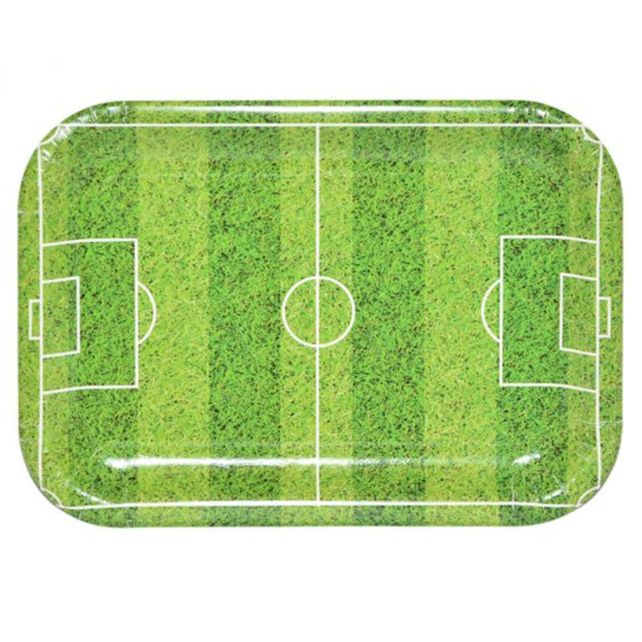 Platos Cartón Temática Football 32 x 23.5 cm 2 uds