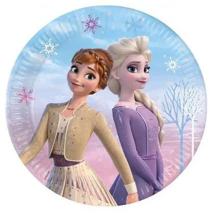 Platos Frozen 23cm 8uds