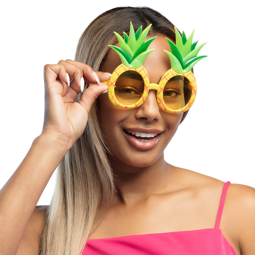 Gafas de Fiesta Piña Amarilla