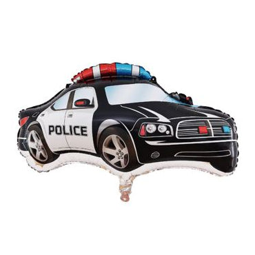 Globo Foil Coche de Policía Vintage 49×26 cm