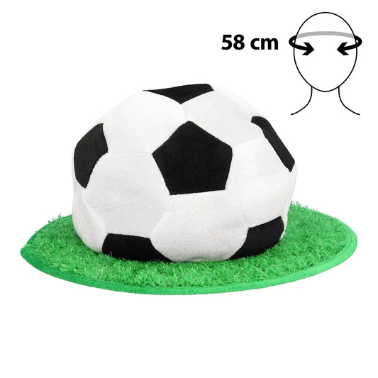Sombrero de Peluche Balón de Fútbol