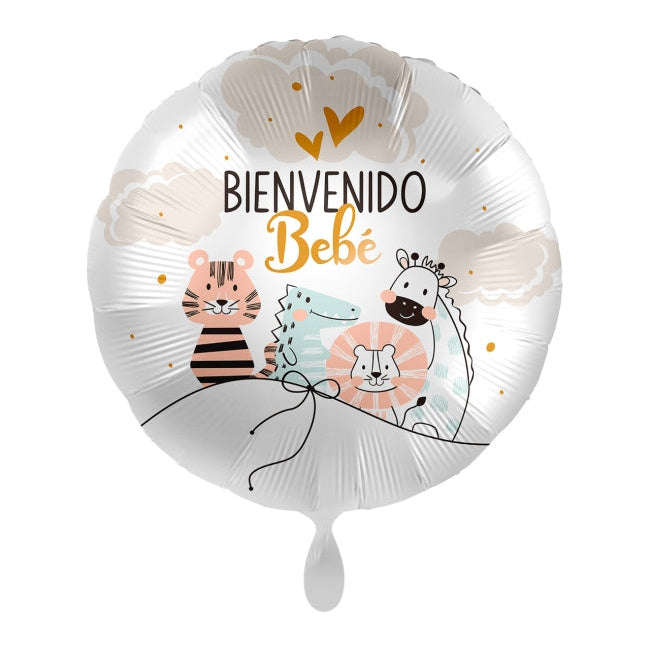 Globo Foil Bienvenido Bebé 43 cm