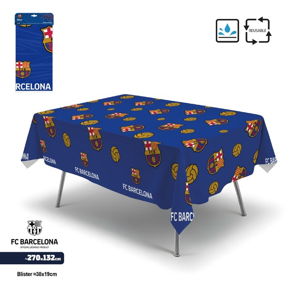 FCB MANTEL AZUL MASTR BAL-SCU.270x132