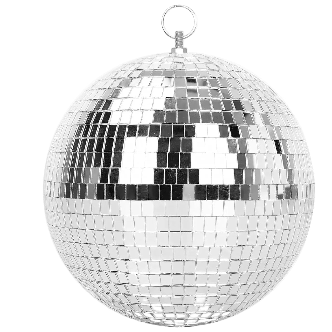 Bola Disco Espejo Plateada
