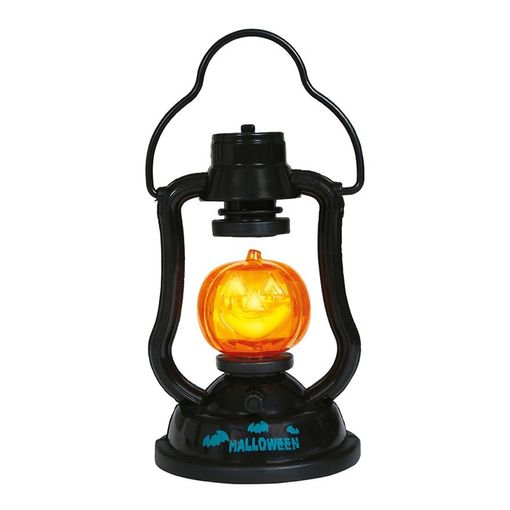 Farol de Calabaza con Luz y Sonido para Halloween