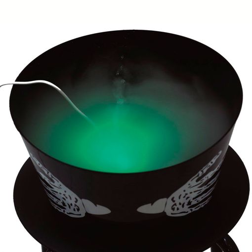 Máquina de Humo con Luz LED para Halloween