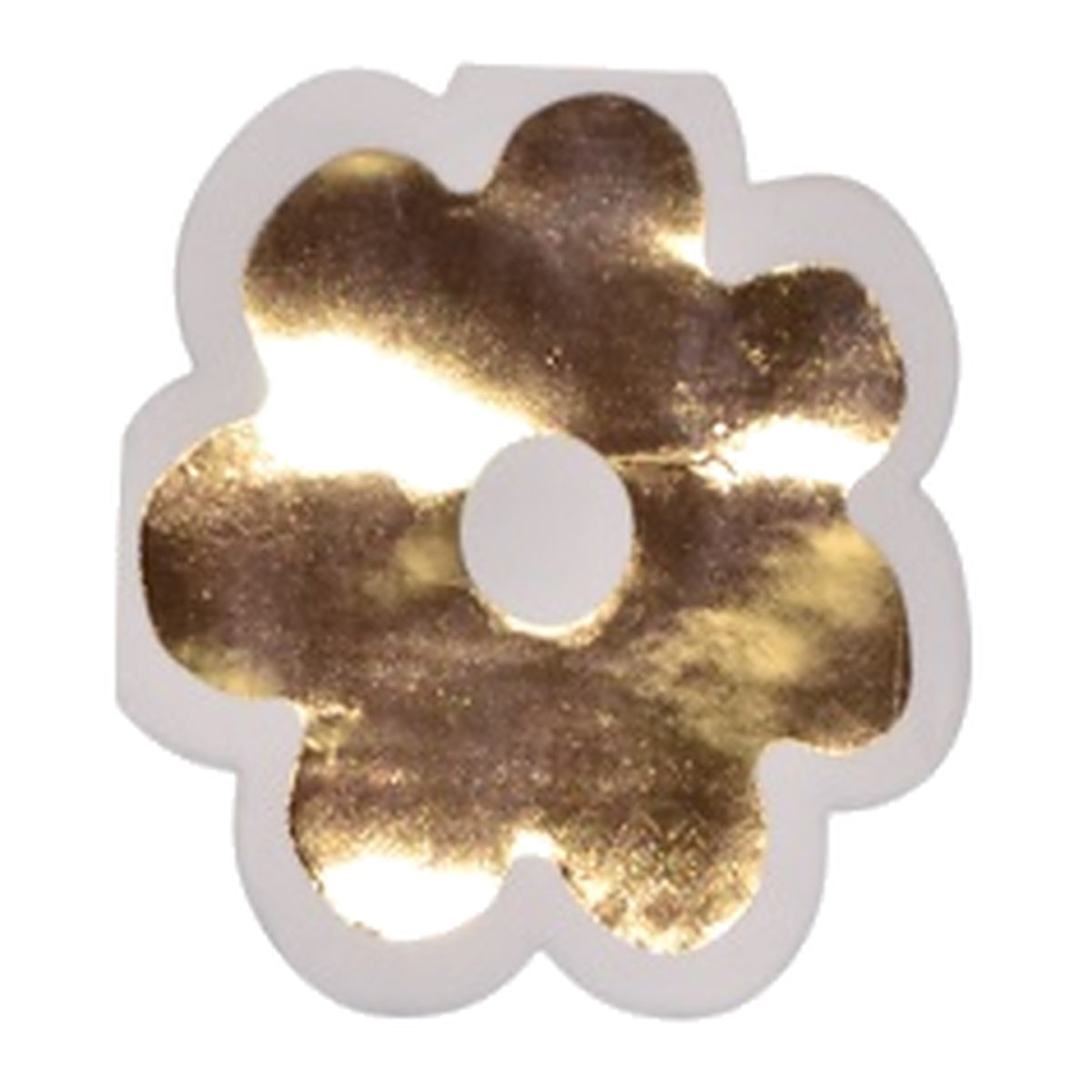 Servilletas de Papel Forma de Flor Dorado 33 x 33 cm 10 uds