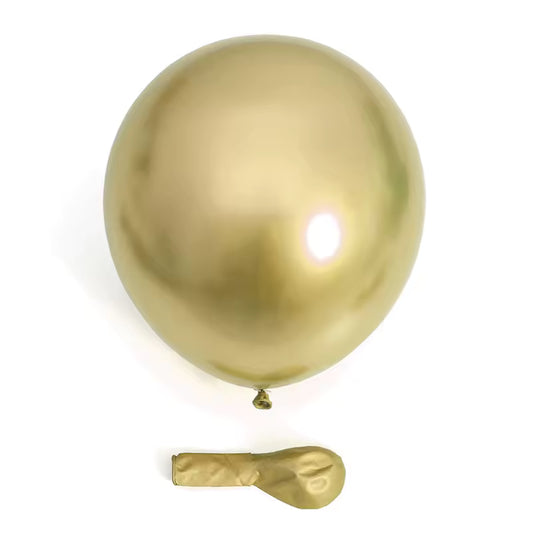 Globo Látex Cromado 18 pulgadas 45cm