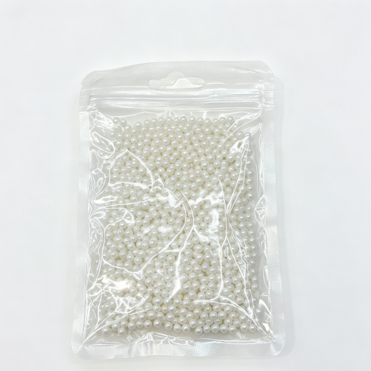 Perlas de azúcar blancas para decorar tartas 50 g - Pequeño - imagen 2