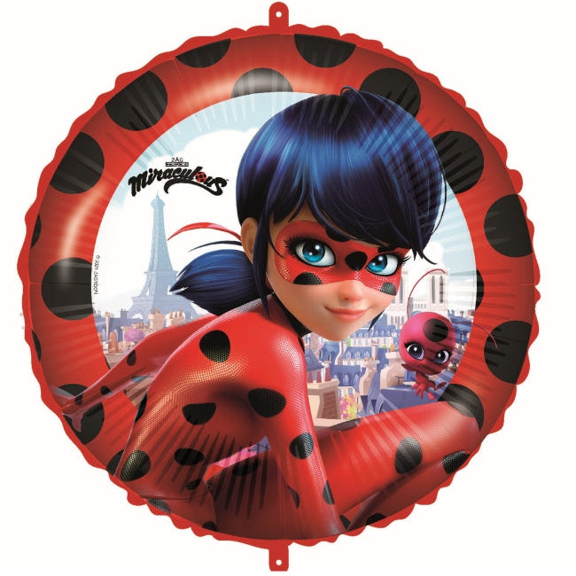 Globo Foil Ladybug Vacío 46cm
