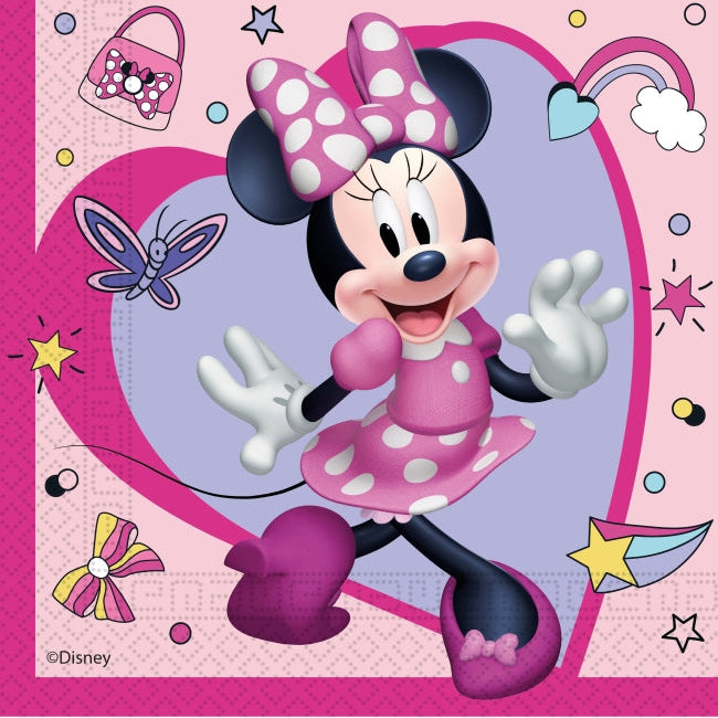 Servilletas MINNIE JUNIOR 33x33cm 20uds