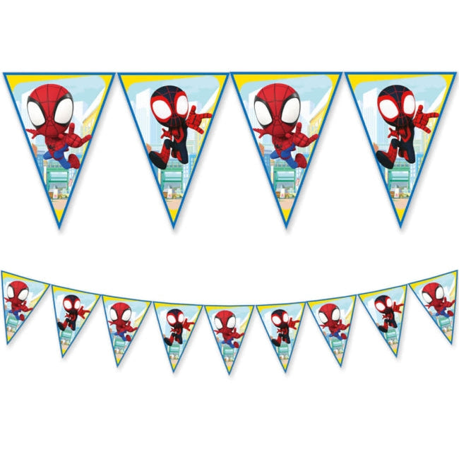 Banderin Spidey Y Sus Amigos Fsc