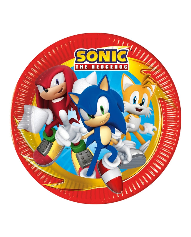 Platos 23cm Sonic FSC 8 uds