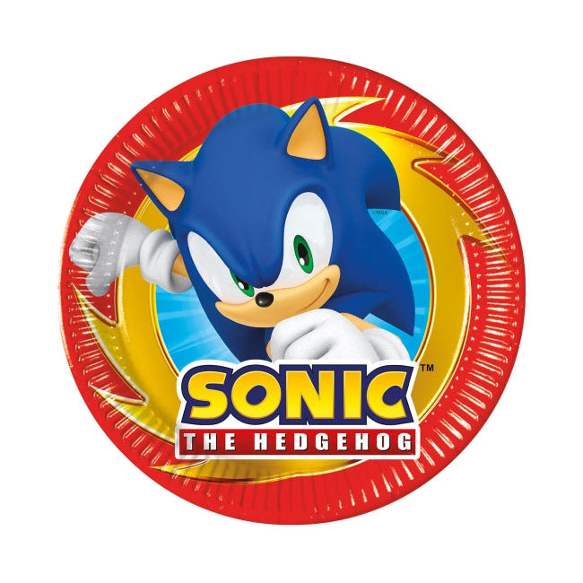 Platos 20cm Sonic FSC 8 uds