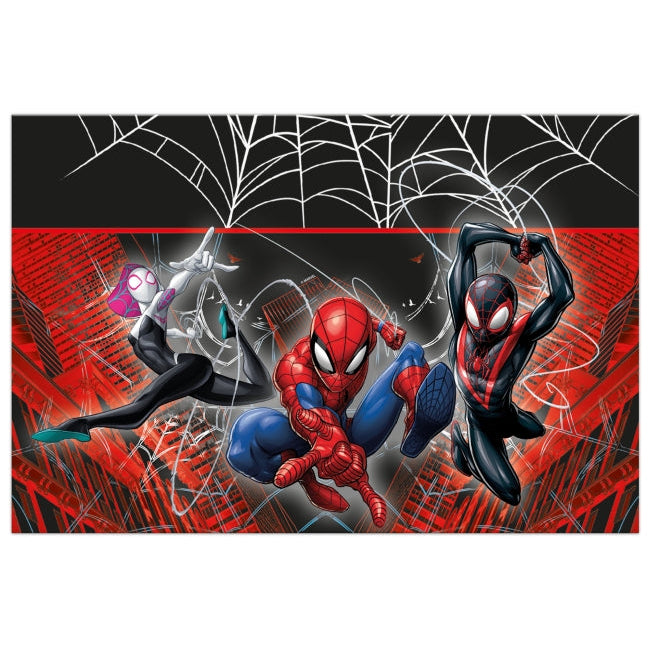 Mantel Plástico Spiderman Telaraña 120x180cm 1 ud