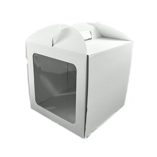 Caja Tarta con Asa y Ventana - 25*25*26CM