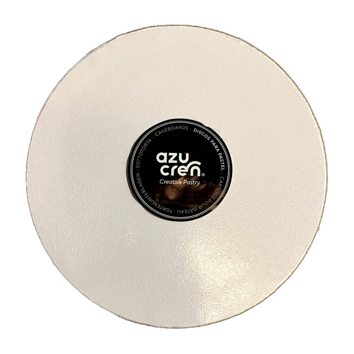 Base Redonda Blanca para Tartas Grosor 1,2 cm - 20CM