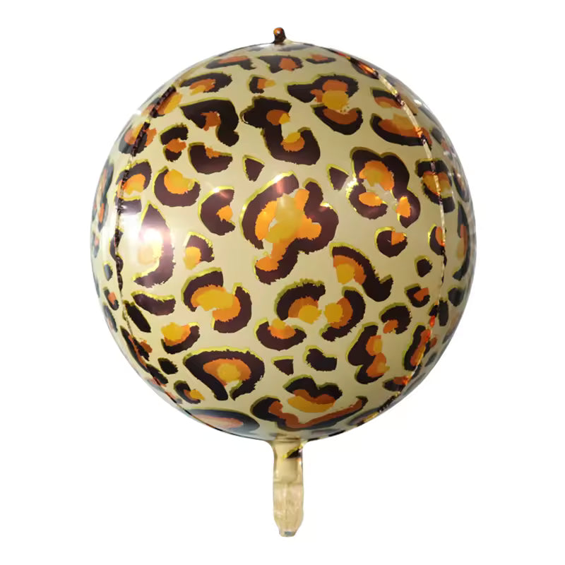 Globo Foil 4D Animal Print Tigre 22"
