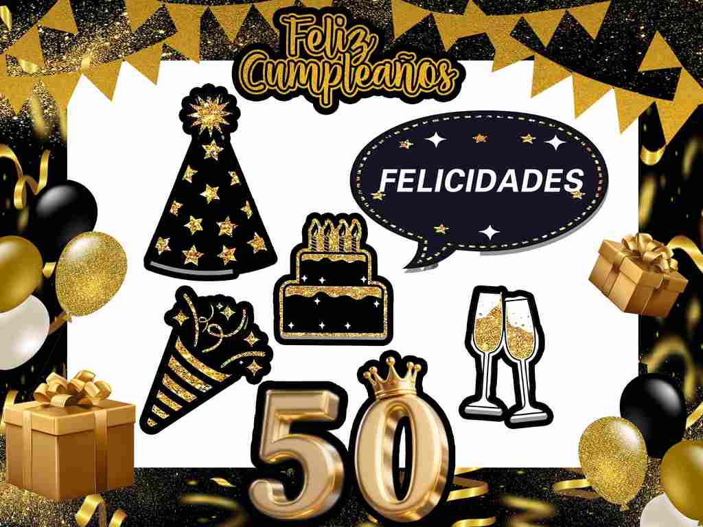 Marco Cuadrado Photocall | Cumpleaños 50 Años