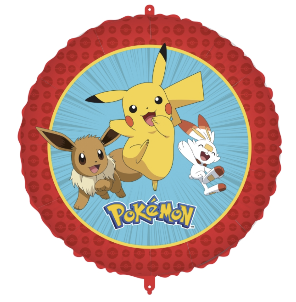 GLOBOS FOIL POKEMON REDONDO 46CM