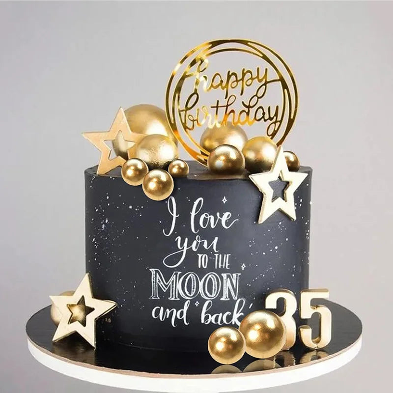 Bolas Decorativas para Tartas | 20 pcs | Multicolor