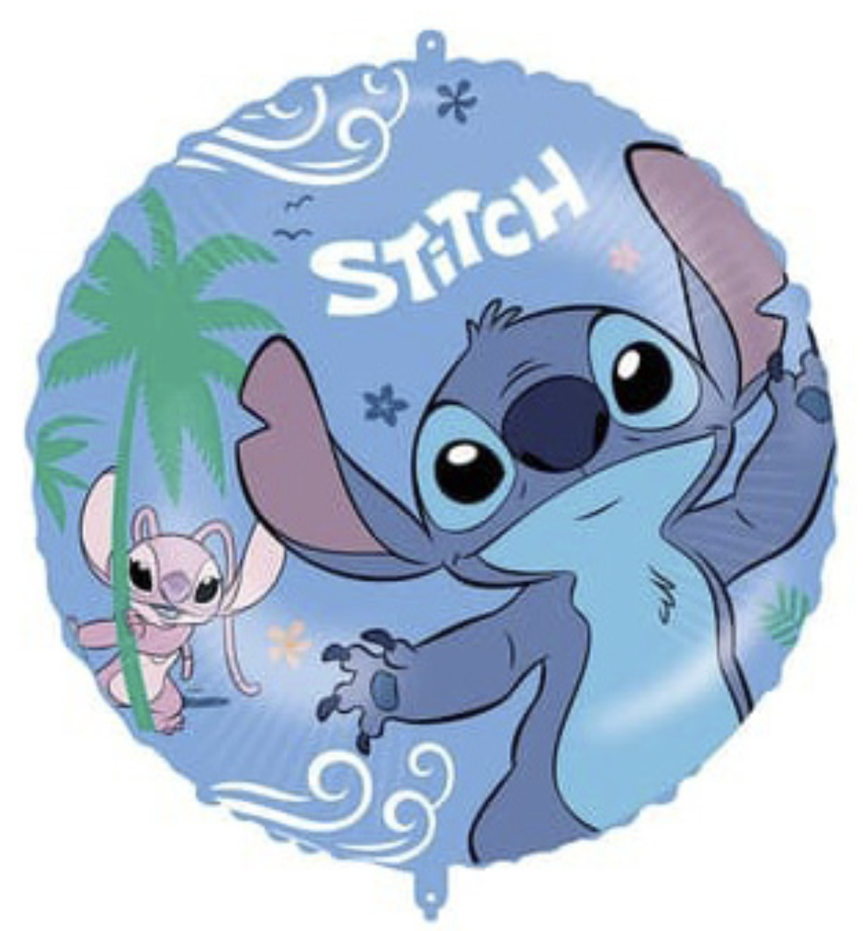 Globo Foil Stitch y Angel 46cm