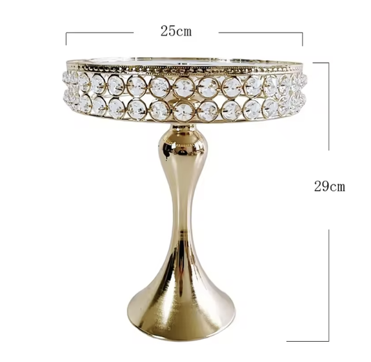 SOPORTE TARTA CRISTAL