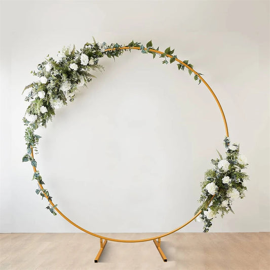 Arco Circular de Metal para Globos - Soporte de Boda y Fiestas 150-200cm