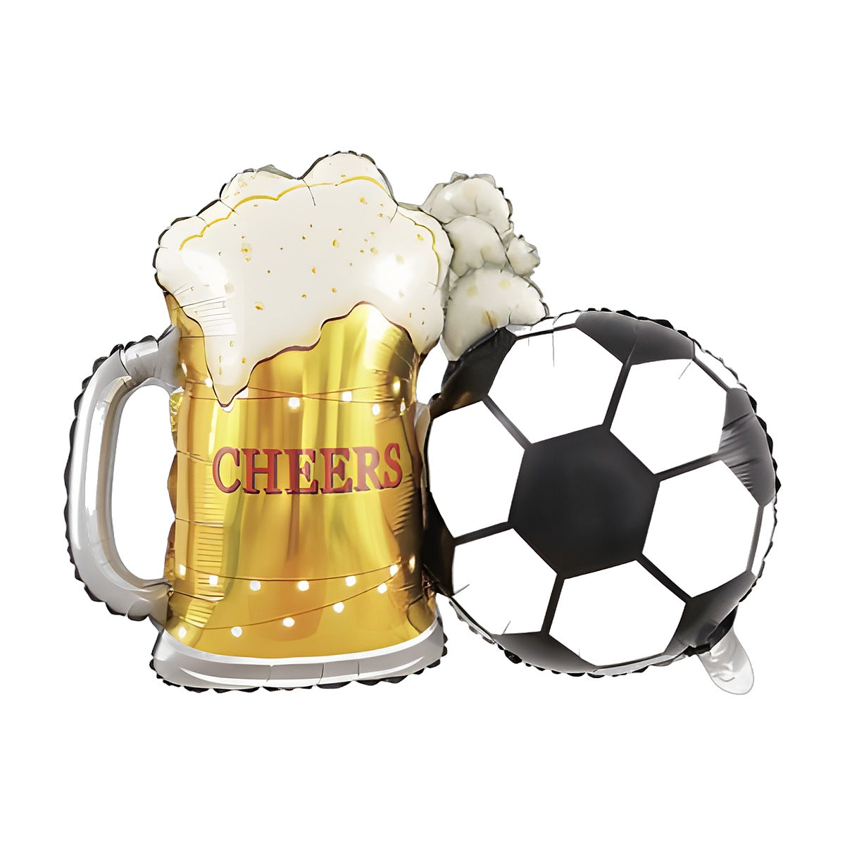 Globo Foil Jarra de Cerveza Cheers con Balón 54 x 81,2 cm