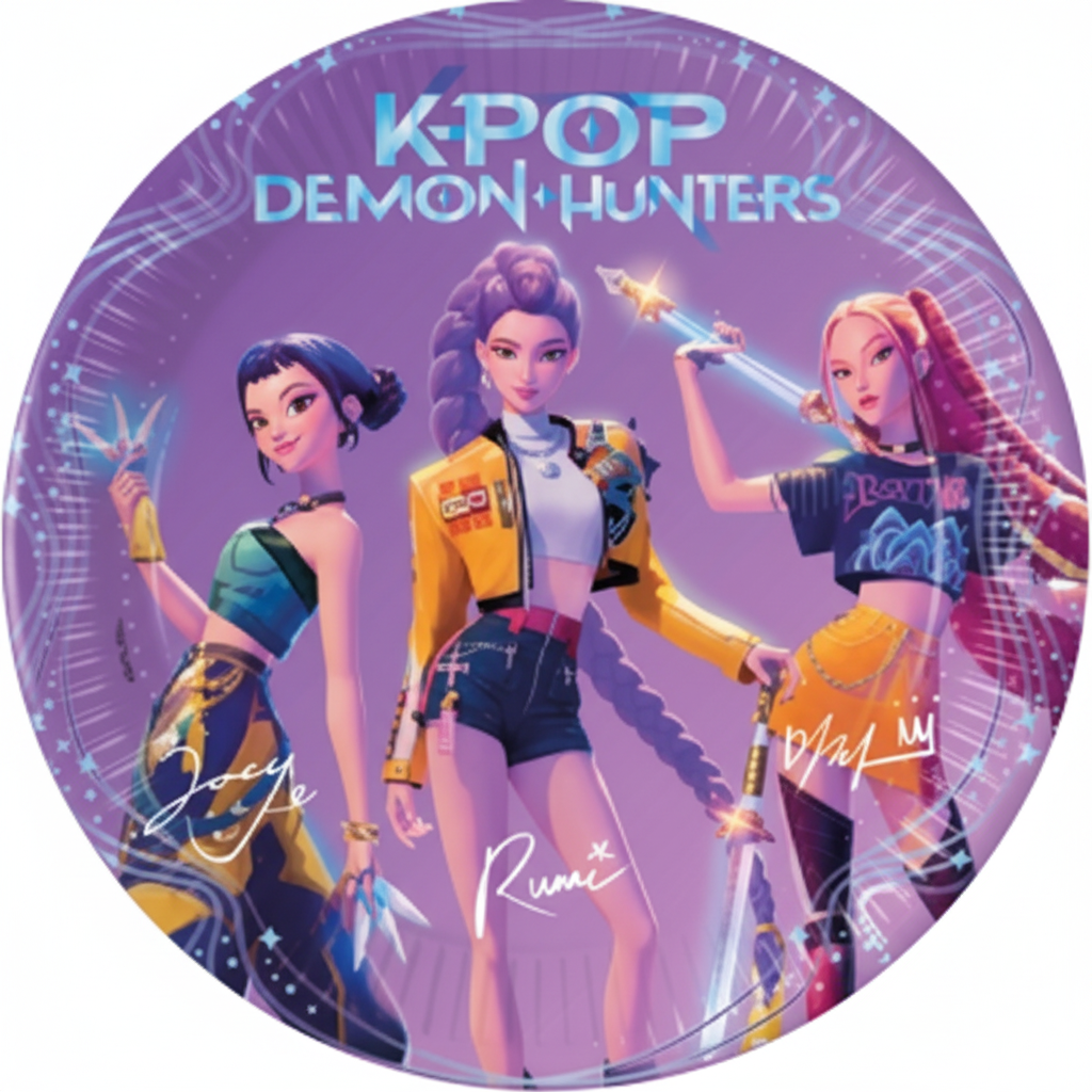 Platos K-Pop 23cm 8uds